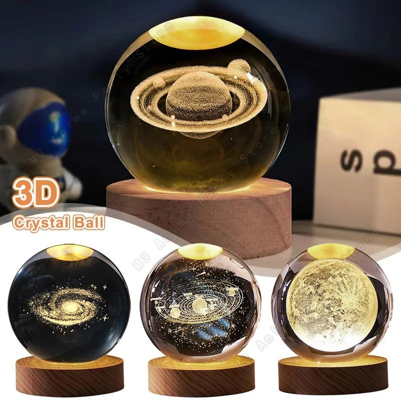 Lámpara Esfera Mágica 3D LED