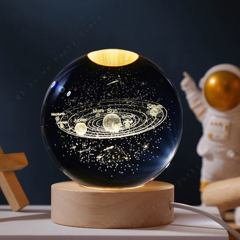 Lámpara Esfera Mágica 3D LED